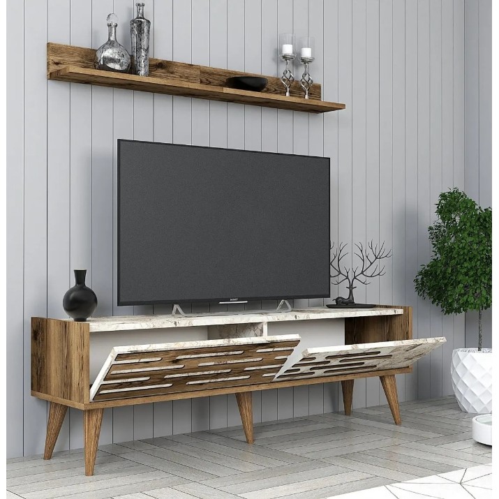 Гостиная Trendy Valensiya 140 Walnut/White Marble GTR001253