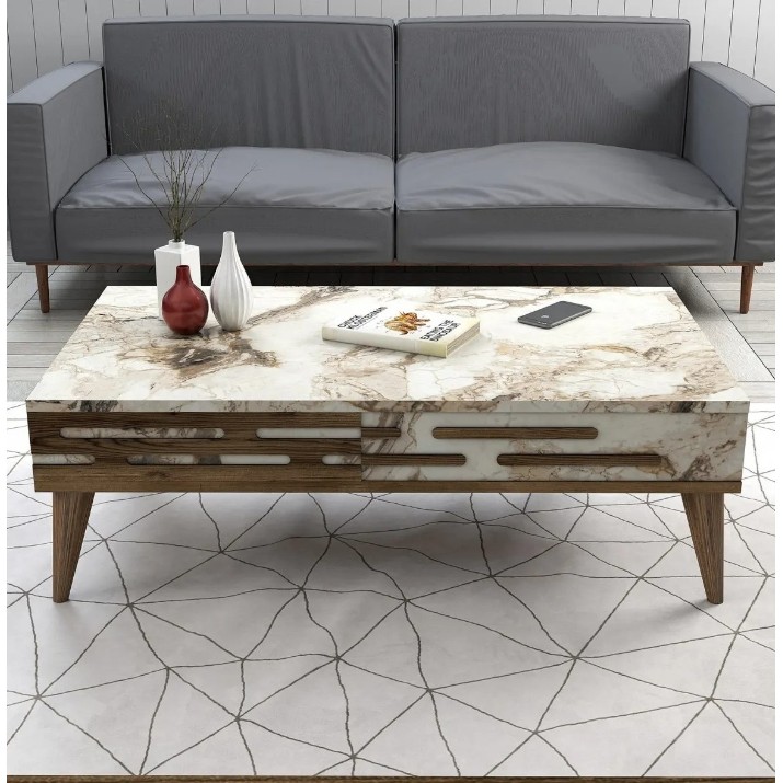 Гостиная Trendy Valensiya 140 Walnut/White Marble GTR001253