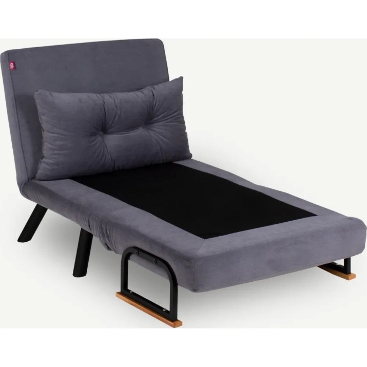 Fotoliu Trendy Sando Single Grey 78x78x60cm GTR002967