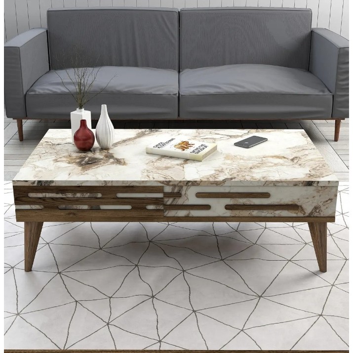 Гостиная Trendy Valensiya Walnut/White Marble GTR001276