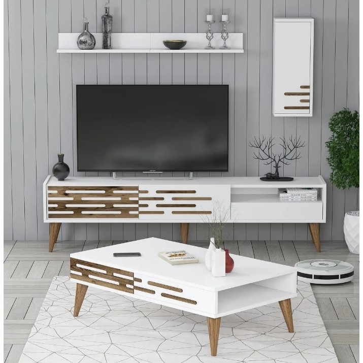 Living Trendy Valensiya White/Walnut GTR001277