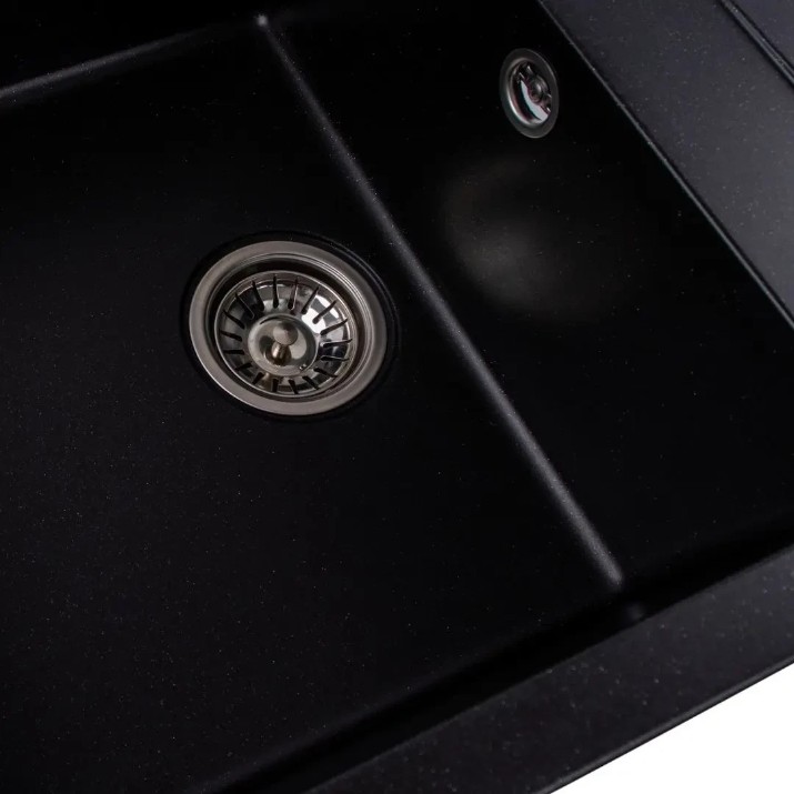 Chiuvetă de bucătărie Elefant Selena 7850 Black Metallic