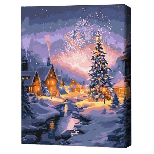 Картина по номерам Brushme Праздничное мгновение 40x50cm (BS54497FC)