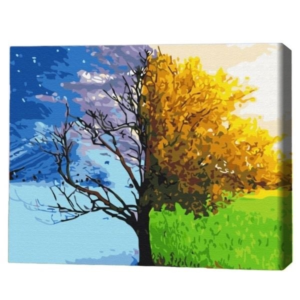 Картина по номерам Brushme Смена сезонов 40x50cm (BS52399)
