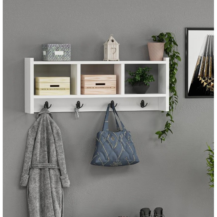 Cuier Trendy Star White 76x35x22cm GTR005949