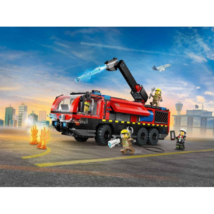 Set de construcție Lego City: Airport Fire Engine (60499)