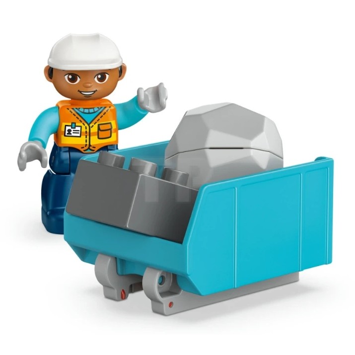 Set de construcție Lego Duplo: 3in1 Construction Vehicles (10475)