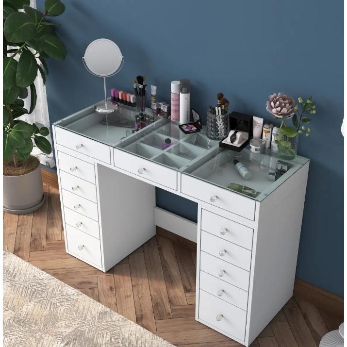 Туалетный столик Trendy BJ105 2716 White 120x79.8x44.5cm GTR001479