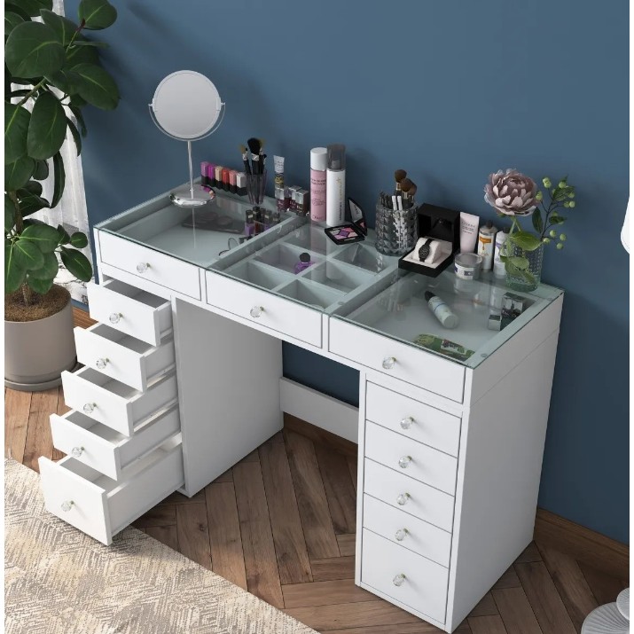 Туалетный столик Trendy BJ105 2716 White 120x79.8x44.5cm GTR001479