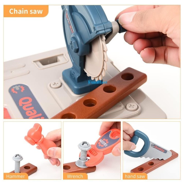Set de scule pentru copii ChiToys Quality Gaming Tools (МЕ11.122)