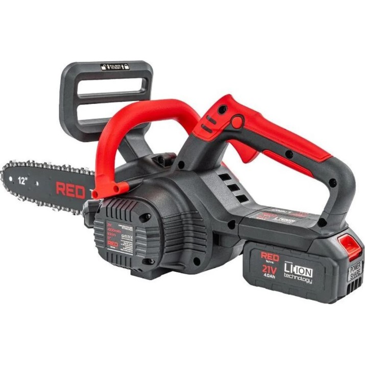 Цепная пила аккумуляторная Red Technic RTPAK0124