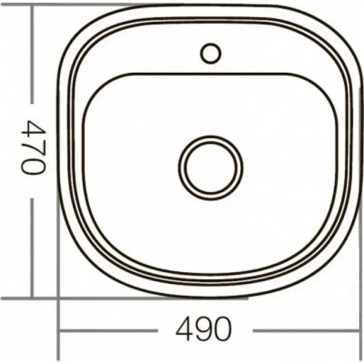 Chiuvetă de bucătărie Mixxus Z4947-08-180E Satin