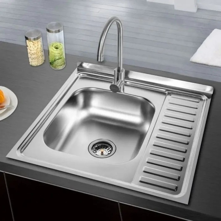 Chiuvetă de bucătărie Mixxus Z6060L-08-180MD Micro Decor