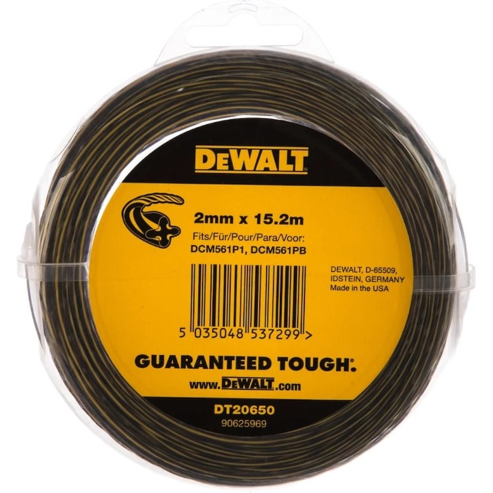 Linie de pescuit trimmer DeWalt DT20650