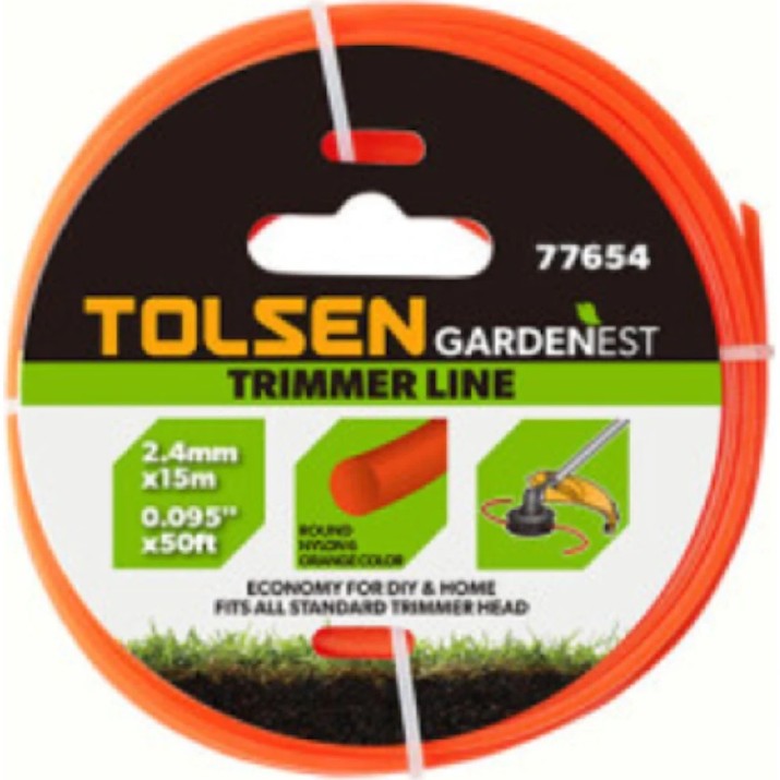 Леска для триммера Tolsen 77654
