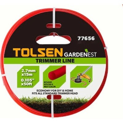 Леска для триммера Tolsen 77656