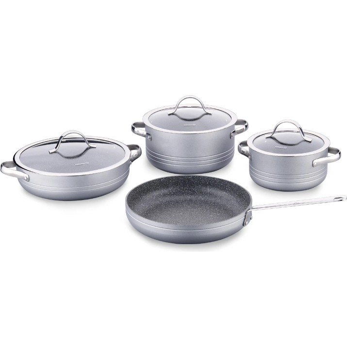 Set vase de gatit Korkmaz Linea Grey (A2619-3)