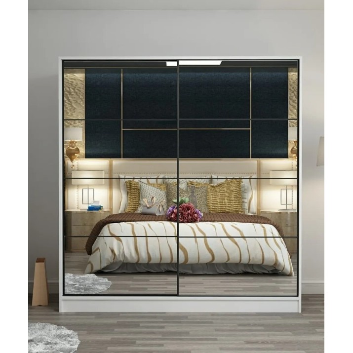 Шкаф-купе Trendy Kale 3965 White 180x210x60cm GTR004356