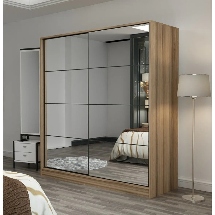 Шкаф-купе Trendy Kale 7165 Dore 220x210x60cm GTR004665