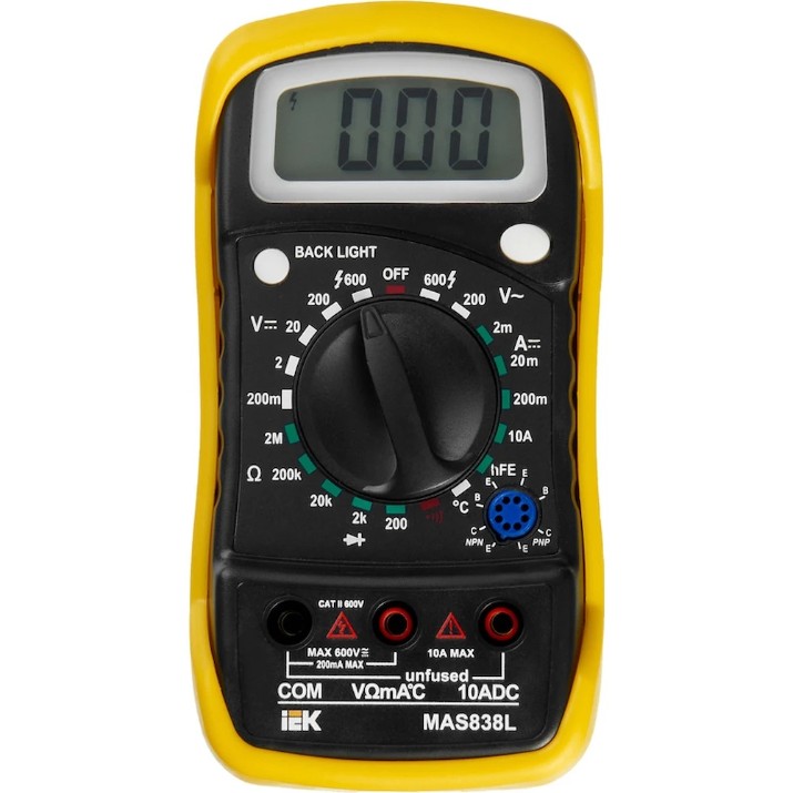 Multimetru IEK TMD-3L-838
