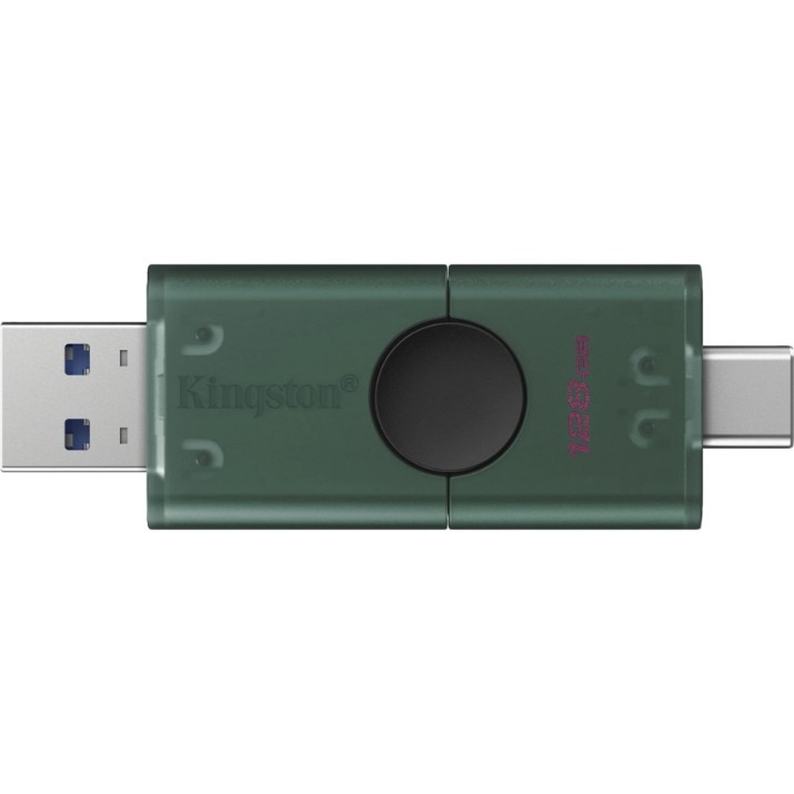 USB Flash Drive Kingston DataTraveler Duo 128Gb Teal (DTDEG2/128GB)