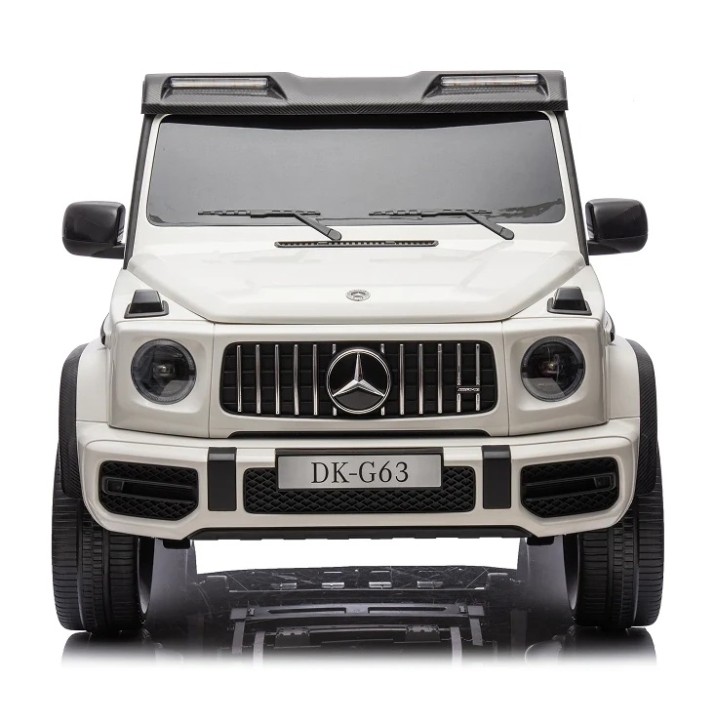 Mașinuța electrica Dake Mercedes Benz G63 12V White (DKG63 / 3)