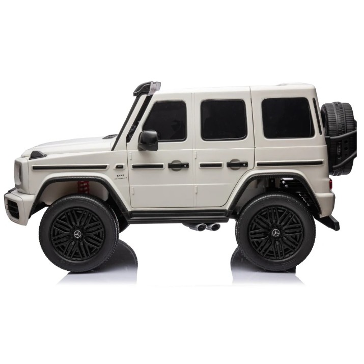 Mașinuța electrica Dake Mercedes Benz G63 12V White (DKG63 / 3)