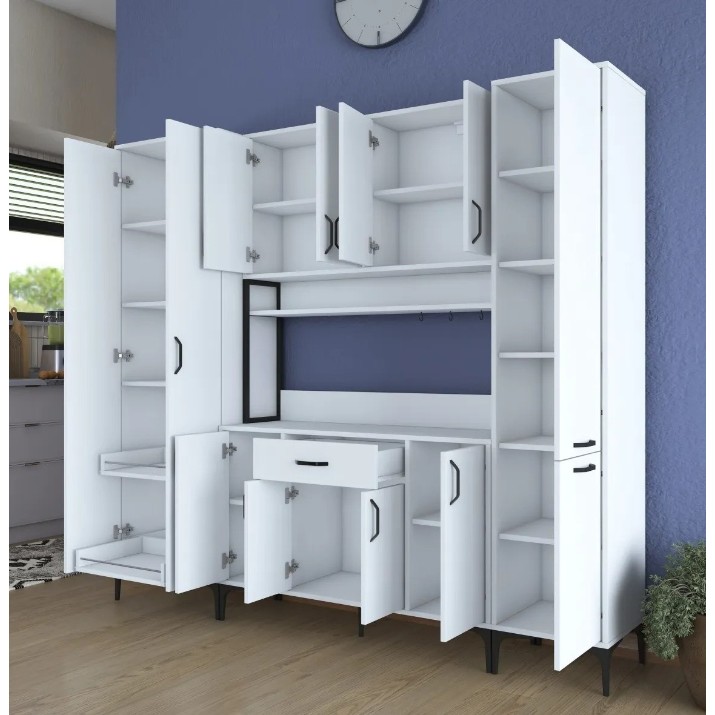 Буфет Trendy JE132 3053 White 198.6x220x40cm GTR006688
