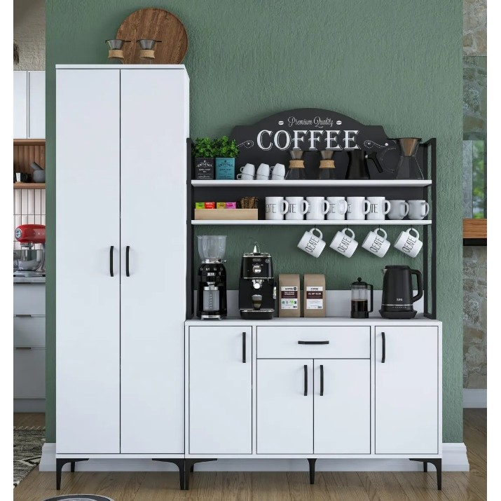Bufet Trendy JE148 3080 White 198.6x180x40cm GTR006691