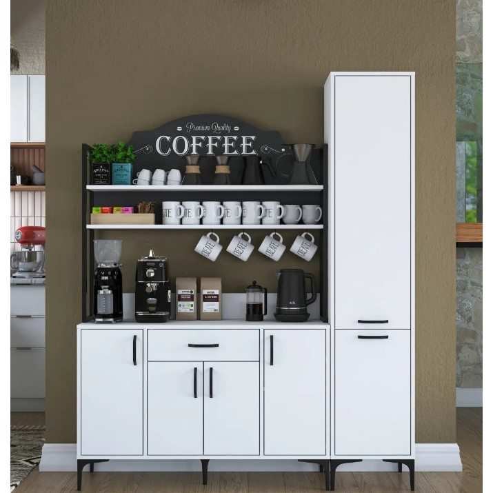 Буфет Trendy JE149 3081 White 198.6x160x40cm GTR006692