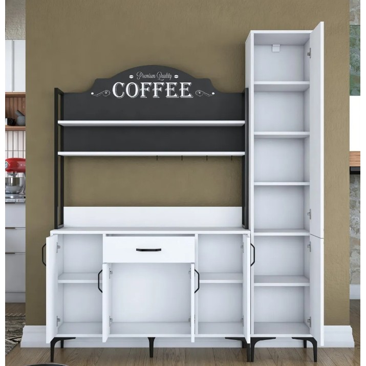Буфет Trendy JE149 3081 White 198.6x160x40cm GTR006692