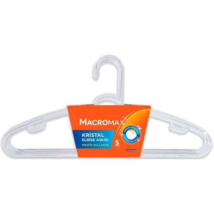 Вешалки-плечики Macromax Crystal 5pcs