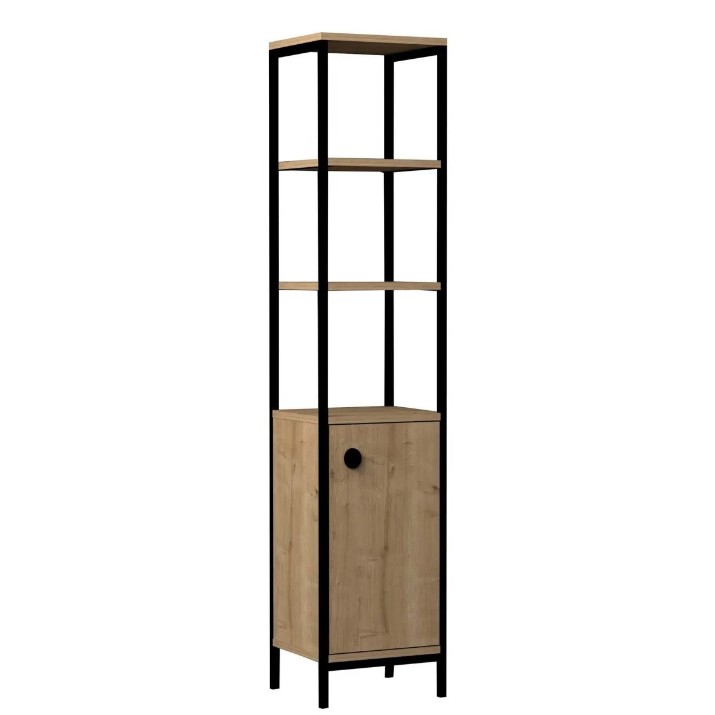 Шкаф для ванной Trendy Derin Sapphire/Anthracit 162x38x34cm GTR005670