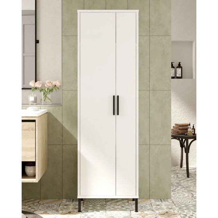 Шкаф для ванной Trendy DY1-W White 50x165x35cm GTR006713