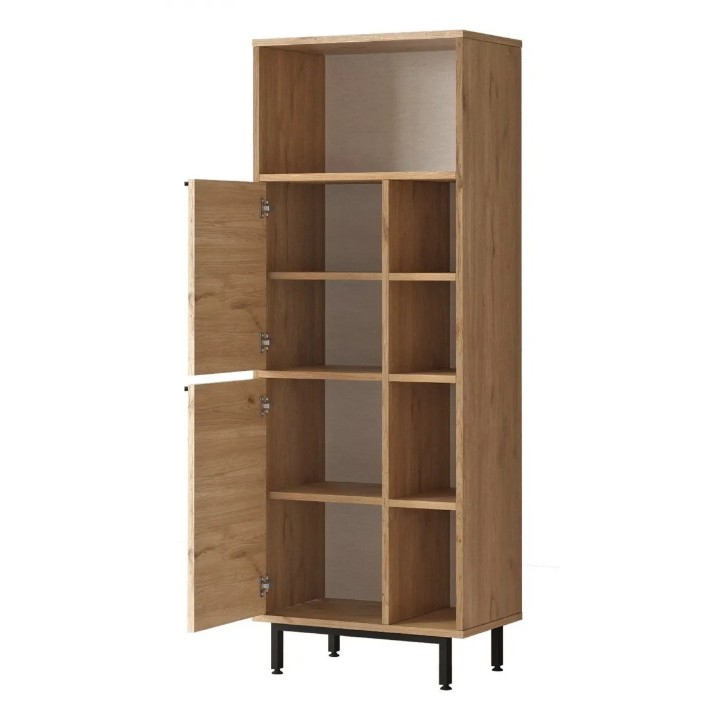 Шкаф для ванной Trendy ON10C-S Walnut 161.6x60x35.5cm GTR001913