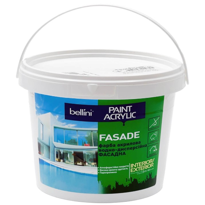 Краска Bellini Fasade Paint Acrylic 6.3kg