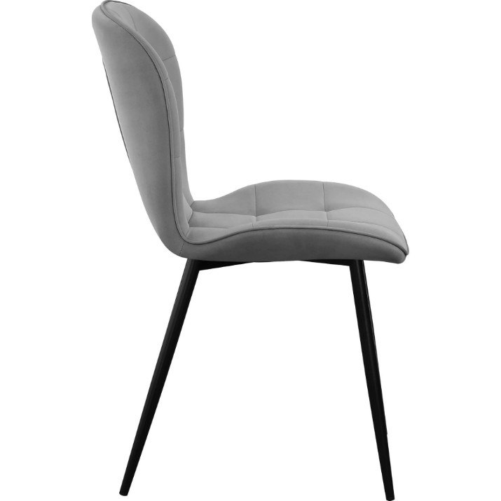 Scaun Avanti Gio Light Grey Velour