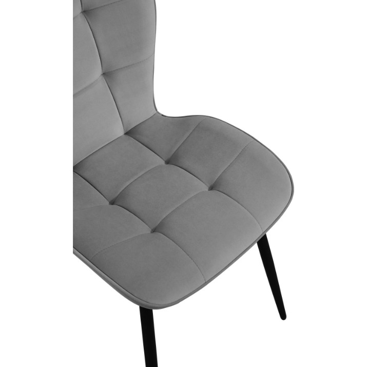 Scaun Avanti Gio Light Grey Velour