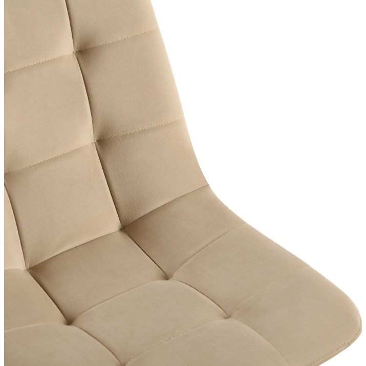 Стул Avanti Ted Grey Beige Velvet