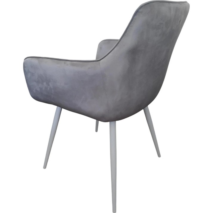 Стул AG DC2-005 Lux Velur Grey/White