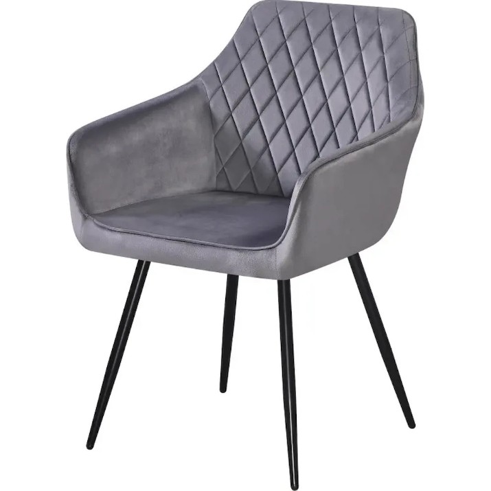 Стул Beterr DC 6001-D HLR 20 Grey/Black