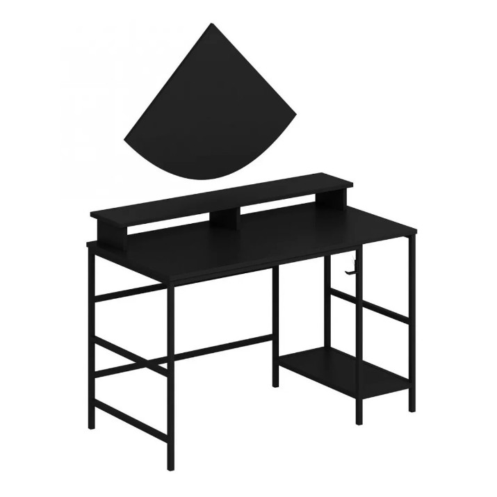Письменный стол Trendy Greta Black 120x74x60cm GTR004128
