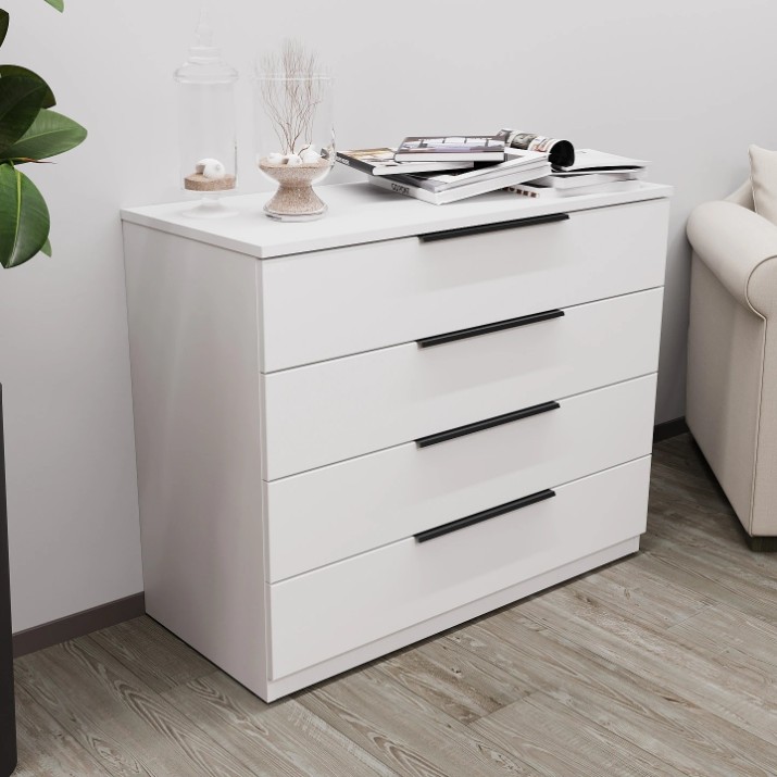 Комод Bayro Murano 1000x810x450 White Matt (608280)