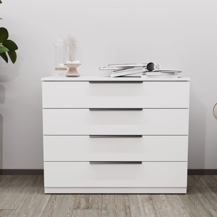 Комод Bayro Murano 1000x810x450 White Matt (608280)