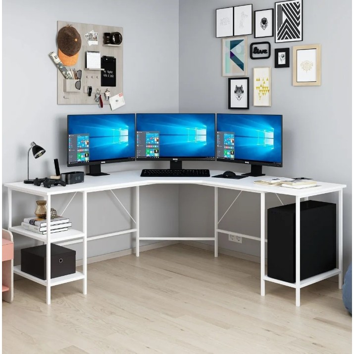 Письменный стол Trendy Power L White 180x76x60cm GTR004140