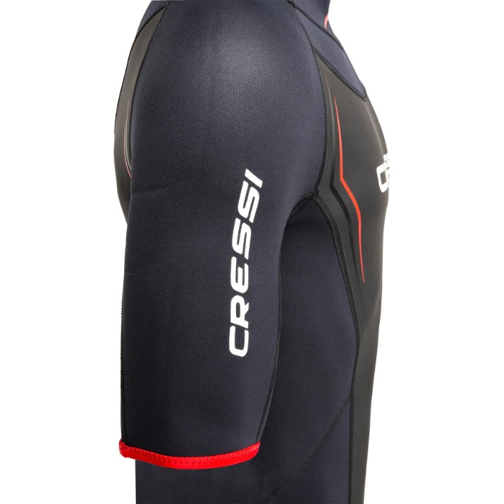 Costum neopren Cressi Altum Man Shorty 3mm L Black/Red