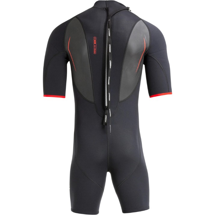 Гидрокостюм Cressi Altum Man Shorty 3mm XL Black/Red