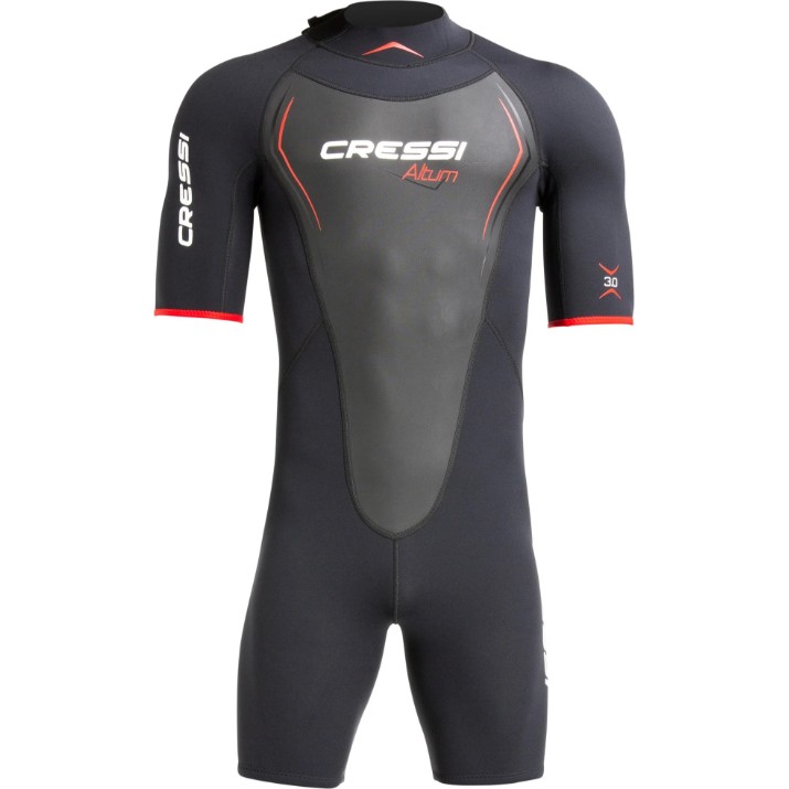 Гидрокостюм Cressi Altum Man Shorty 3mm XXL Black/Red 