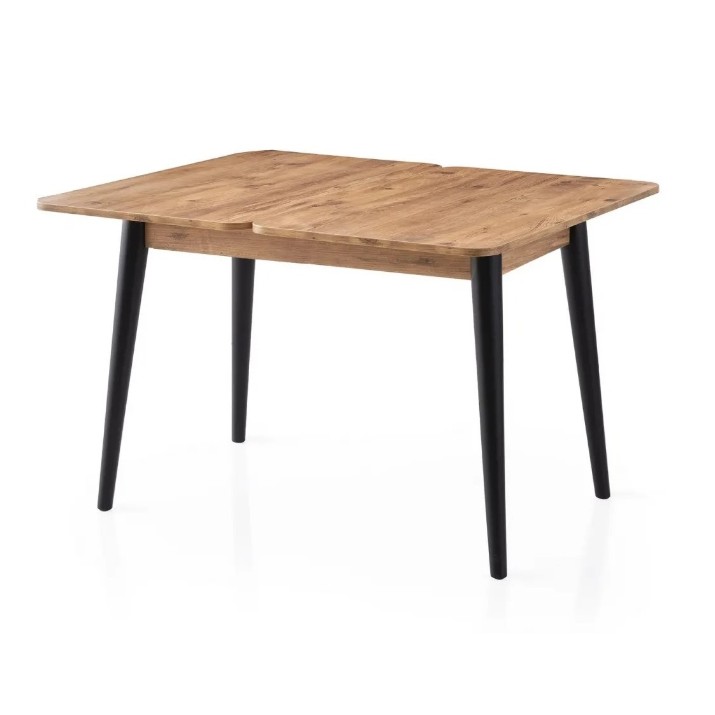 Обеденный стол Trendy Dolunay 1284 Pine Atlantic/Black 100x75x60cm GTR005776