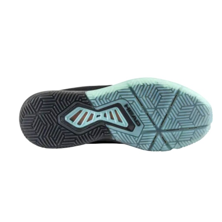 Adidași pentru dame Head Motion Pro Padel Women 39 Black/Aqua